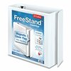 Cardinal 3" Free Stand Binder, Easy Open, White 43130